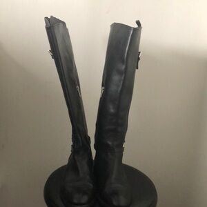 Women's Black Knee-High Boots